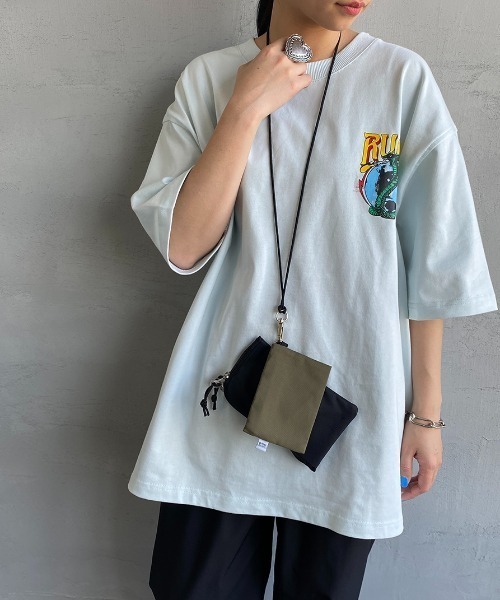 RVCA（ルーカ）の「[RVCA/ルーカ] COBRA TOUR ST バックプリントTシャツ（Tシャツ/カットソー・レディース・ブラック/オフホワイト・S/M/L）」の13枚目の写真