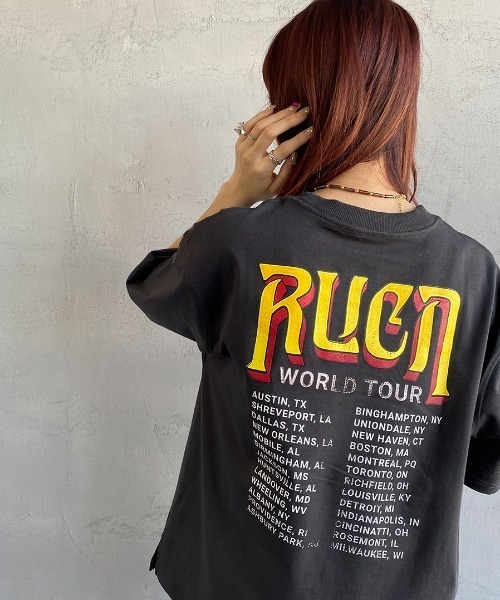 RVCA（ルーカ）の「[RVCA/ルーカ] COBRA TOUR ST バックプリントTシャツ（Tシャツ/カットソー・レディース・ブラック/オフホワイト・S/M/L）」の20枚目の写真