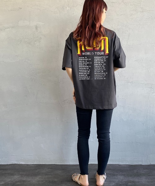 RVCA（ルーカ）の「[RVCA/ルーカ] COBRA TOUR ST バックプリントTシャツ（Tシャツ/カットソー・レディース・ブラック/オフホワイト・S/M/L）」の18枚目の写真