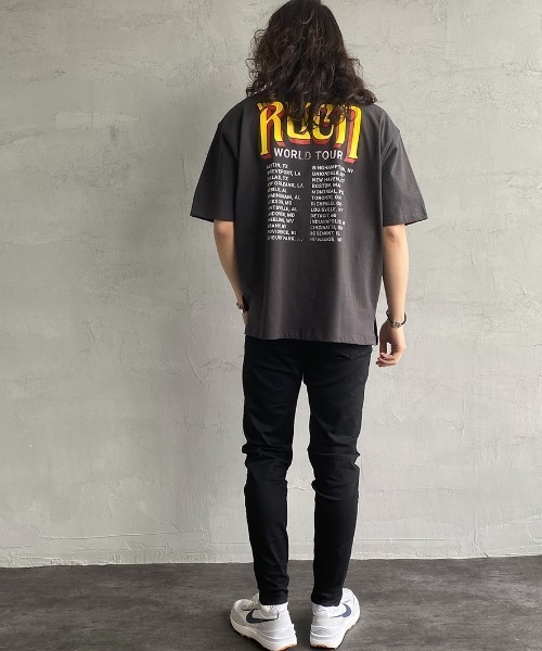 RVCA（ルーカ）の「[RVCA/ルーカ] COBRA TOUR ST バックプリントTシャツ（Tシャツ/カットソー・レディース・ブラック/オフホワイト・S/M/L）」の21枚目の写真