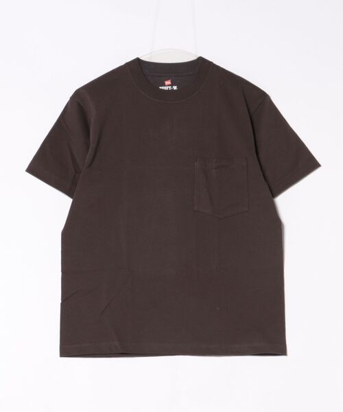 HANES(ヘインズ)の「6.1oz アメリカ発!ヘインズのTシャツと言えばコレ!ビーフィーTシャツ【Hanes】Beefy T-SHIRT H5180 / HM1-D001(Tシャツ/カットソー・メンズ・ホワイト/グリーン/グレー/カーキ/ブラック/ベージュ/ダークグレー/ライトオレンジ系/ブルー/ピンク/ライトイエロー/インディゴブルー/ライトパープル/ダークブラウン・M/L/XL/S/XS)」の5枚目の写真
