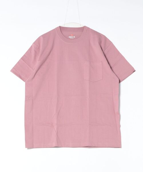 HANES(ヘインズ)の「6.1oz アメリカ発!ヘインズのTシャツと言えばコレ!ビーフィーTシャツ【Hanes】Beefy T-SHIRT H5180 / HM1-D001(Tシャツ/カットソー・メンズ・ホワイト/グリーン/グレー/カーキ/ブラック/ベージュ/ダークグレー/ライトオレンジ系/ブルー/ピンク/ライトイエロー/インディゴブルー/ライトパープル/ダークブラウン・M/L/XL/S/XS)」の11枚目の写真