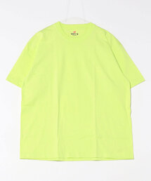 ラスト値下げ♡新品未使用♡HAVERSACKライムイエロービッグシルエットTEE ビッグシルエットTシャツ」に該当するイエロー/黄色系のメンズ