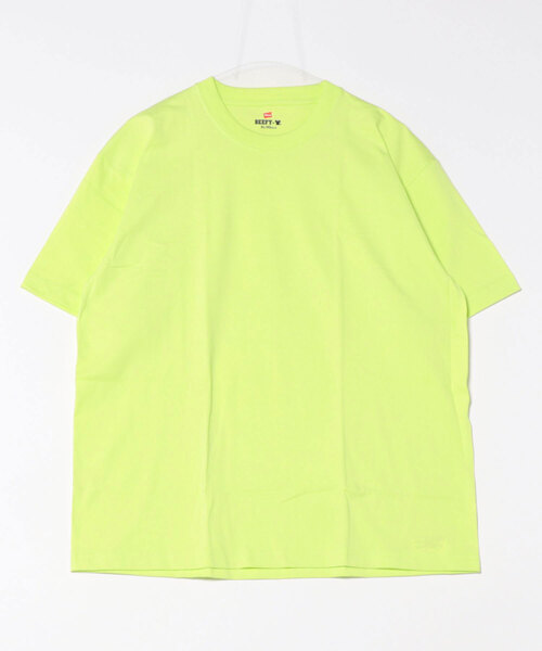 HANES(ヘインズ)の「6.1oz アメリカ発!ヘインズのTシャツと言えばコレ!ビーフィーTシャツ【Hanes】Beefy T-SHIRT H5180 / HM1-D001(Tシャツ/カットソー・メンズ・ホワイト/グリーン/グレー/カーキ/ブラック/ベージュ/ダークグレー/ライトオレンジ系/ブルー/ピンク/ライトイエロー/インディゴブルー/ライトパープル/ダークブラウン・M/L/XL/S/XS)」の12枚目の写真