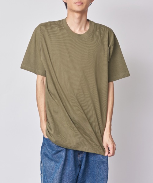 HANES(ヘインズ)の「6.1oz アメリカ発!ヘインズのTシャツと言えばコレ!ビーフィーTシャツ【Hanes】Beefy T-SHIRT H5180 / HM1-D001(Tシャツ/カットソー・メンズ・ホワイト/グリーン/グレー/カーキ/ブラック/ベージュ/ダークグレー/ライトオレンジ系/ブルー/ピンク/ライトイエロー/インディゴブルー/ライトパープル/ダークブラウン・M/L/XL/S/XS)」の17枚目の写真