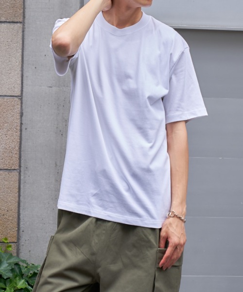 HANES(ヘインズ)の「6.1oz アメリカ発!ヘインズのTシャツと言えばコレ!ビーフィーTシャツ【Hanes】Beefy T-SHIRT H5180 / HM1-D001(Tシャツ/カットソー・メンズ・ホワイト/グリーン/グレー/カーキ/ブラック/ベージュ/ダークグレー/ライトオレンジ系/ブルー/ピンク/ライトイエロー/インディゴブルー/ライトパープル/ダークブラウン・M/L/XL/S/XS)」の19枚目の写真