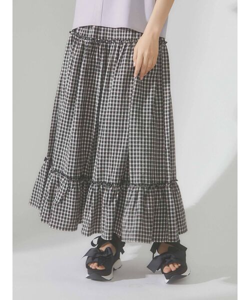 merry jenny（メリージェニー）の「リボンスニーカーサンダル（サンダル・レディース・アイボリー/ブラック・SMALL/MEDIUM/LARGE）」の4枚目の写真