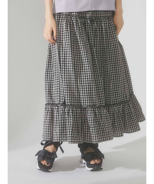 merry jenny（メリージェニー）の「リボンスニーカーサンダル（サンダル・レディース・アイボリー/ブラック・SMALL/MEDIUM/LARGE）」の10枚目の写真