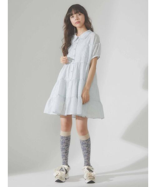 merry jenny（メリージェニー）の「リボンスニーカーサンダル（サンダル・レディース・アイボリー/ブラック・SMALL/MEDIUM/LARGE）」の17枚目の写真