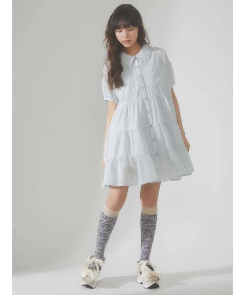 merry jenny（メリージェニー）の「リボンスニーカーサンダル（サンダル・レディース・アイボリー/ブラック・SMALL/MEDIUM/LARGE）」の18枚目の写真