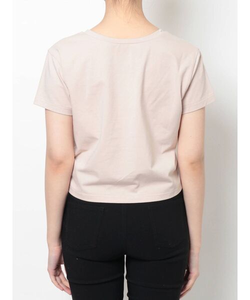 RESEXXY（リゼクシー）の「ロゴ刺繍Tシャツ（Tシャツ/カットソー・レディース・ブラック/ホワイト/ベージュ・FREE）」の20枚目の写真