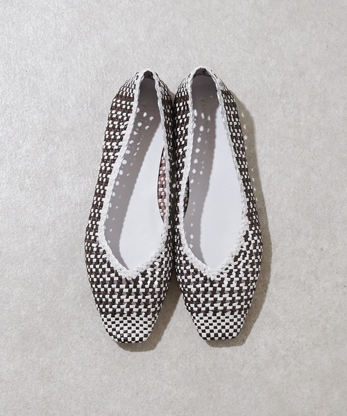 FABIO RUSCONI（ファビオルスコーニ）の「《FABIO RUSCONI》フラットシューズ（サンダル・レディース・ネイビー/ブラウン・38/36/39/37/35）」の4枚目の写真