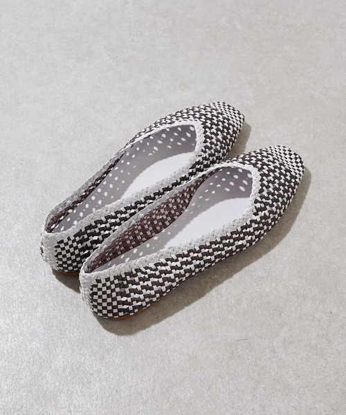 FABIO RUSCONI（ファビオルスコーニ）の「《FABIO RUSCONI》フラットシューズ（サンダル・レディース・ネイビー/ブラウン・38/36/39/37/35）」の5枚目の写真