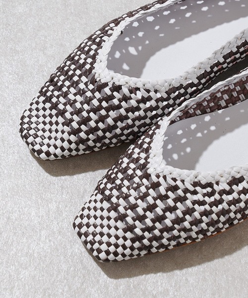 FABIO RUSCONI（ファビオルスコーニ）の「《FABIO RUSCONI》フラットシューズ（サンダル・レディース・ネイビー/ブラウン・38/36/39/37/35）」の7枚目の写真