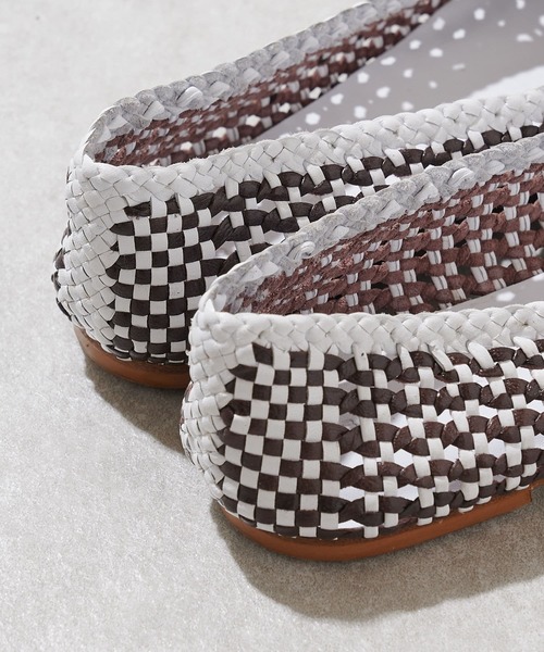 FABIO RUSCONI（ファビオルスコーニ）の「《FABIO RUSCONI》フラットシューズ（サンダル・レディース・ネイビー/ブラウン・38/36/39/37/35）」の8枚目の写真