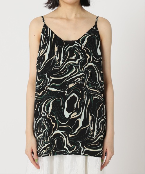 CITYSHOP(シティーショップ)の「MULTICOLOR WAVE CAMI:ブラウス(シャツ/ブラウス・レディース・サックスブルー/ブラック・FREE)」の11枚目の写真