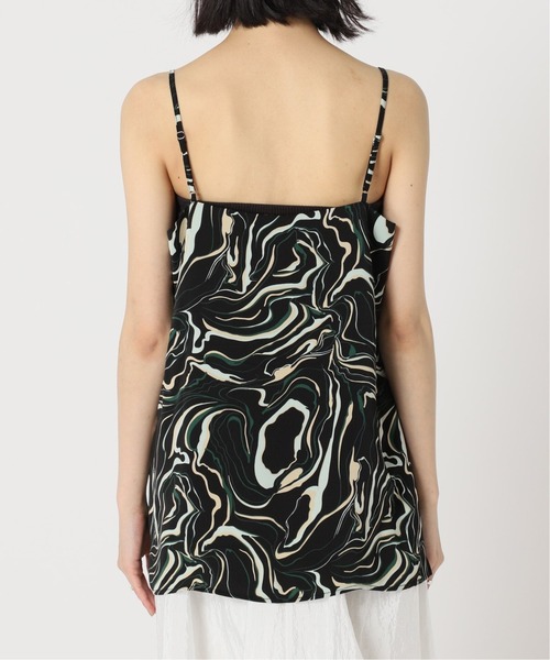 CITYSHOP(シティーショップ)の「MULTICOLOR WAVE CAMI:ブラウス(シャツ/ブラウス・レディース・サックスブルー/ブラック・FREE)」の15枚目の写真
