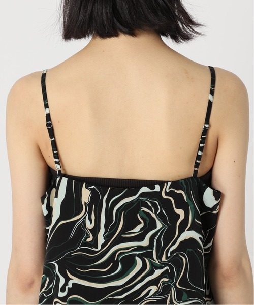 CITYSHOP(シティーショップ)の「MULTICOLOR WAVE CAMI:ブラウス(シャツ/ブラウス・レディース・サックスブルー/ブラック・FREE)」の8枚目の写真
