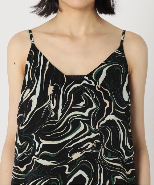 CITYSHOP(シティーショップ)の「MULTICOLOR WAVE CAMI:ブラウス(シャツ/ブラウス・レディース・サックスブルー/ブラック・FREE)」の5枚目の写真