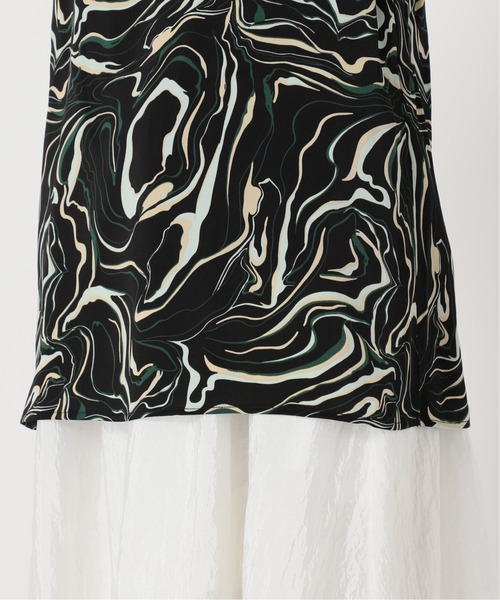 CITYSHOP(シティーショップ)の「MULTICOLOR WAVE CAMI:ブラウス(シャツ/ブラウス・レディース・サックスブルー/ブラック・FREE)」の7枚目の写真