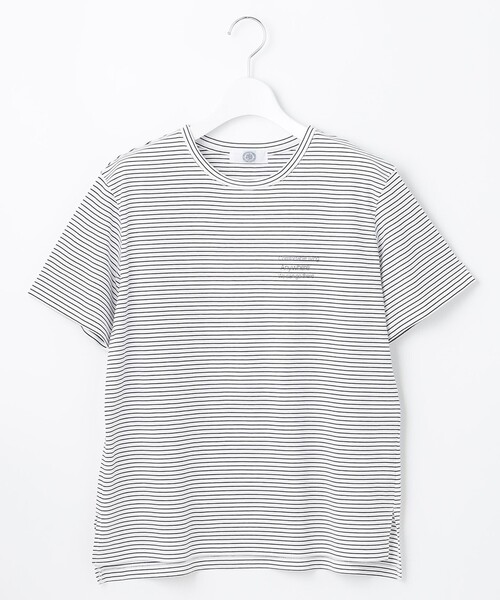 J.PRESS(ジェイプレス)の「プリント ロゴ Tシャツ(Tシャツ/カットソー・レディース・ピンク系/ネイビー系1/ライトグリーン系/ホワイト系/グレー系・LARGE/MEDIUM)」の15枚目の写真