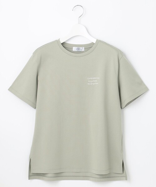 J.PRESS(ジェイプレス)の「プリント ロゴ Tシャツ(Tシャツ/カットソー・レディース・ピンク系/ネイビー系1/ライトグリーン系/ホワイト系/グレー系・LARGE/MEDIUM)」の16枚目の写真