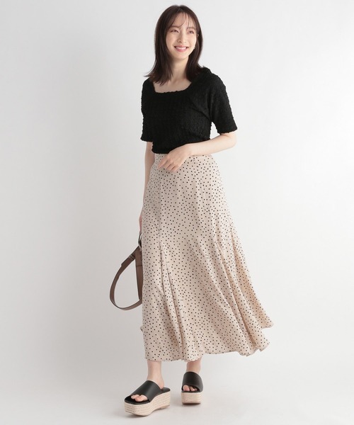 Andemiu（アンデミュウ）の「スクエアジュートサンダル299791（サンダル・レディース・ブラック/ホワイト・SMALL/MEDIUM/LARGE）」の13枚目の写真