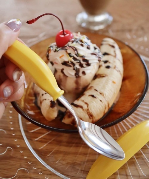 BIRTHDAY BAR（バースデイバー）の「バナナカトラリーセット（カトラリー・レディース・イエロー・フリー）」の9枚目の写真