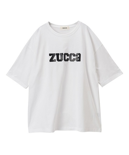 ZUCCa（ズッカ）の「レザーロゴT/Tシャツ（Tシャツ/カットソー）」 - WEAR