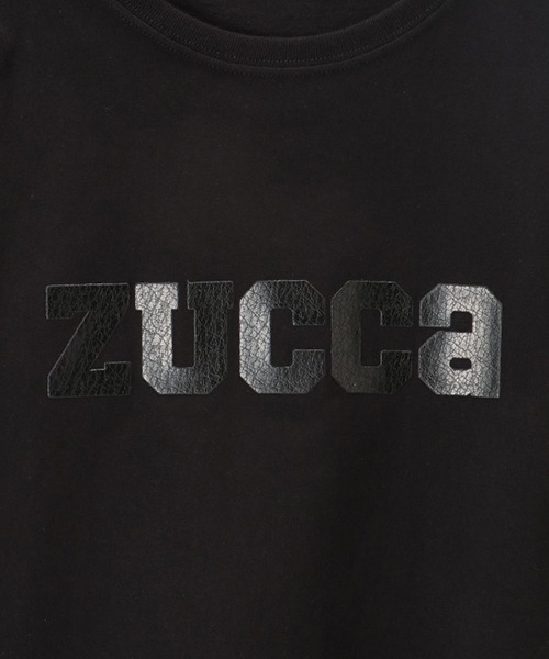 極美品　ズッカ　メッシュ　ロゴ　トップス　カットソー　Tシャツ　ブラック ZUCCa ズッカ/WOMEN'S Tops/Tシャツ/カットソー(価格(高い順) 2
