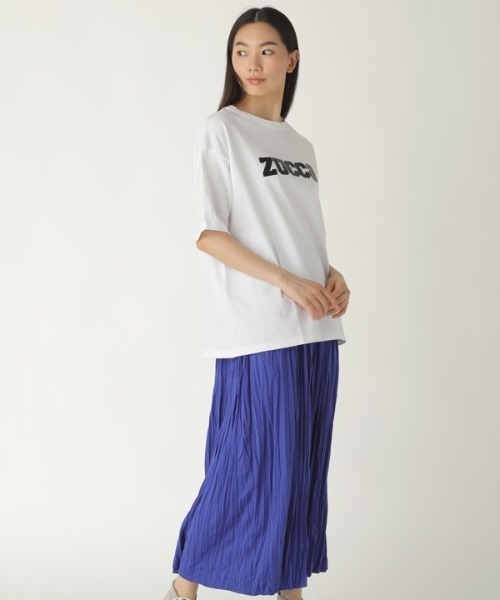 ZUCCa（ズッカ）の「レザーロゴT/Tシャツ（Tシャツ/カットソー