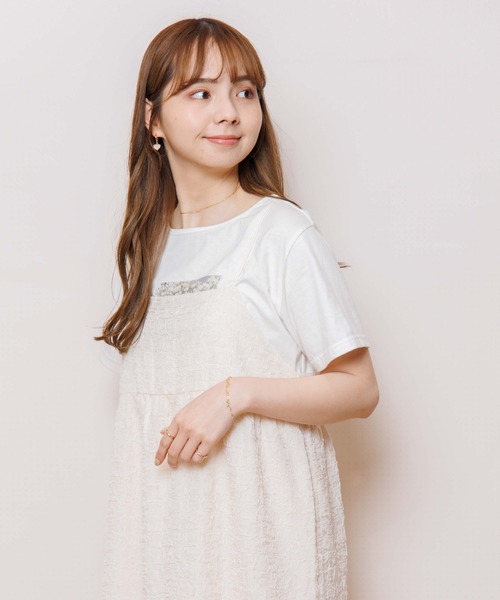 flower(フラワー)の「ウリエルキャミワンピース(ワンピース・レディース・グリーン/アイボリー・FREE)」の19枚目の写真
