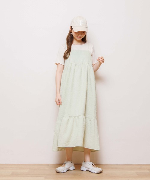 flower(フラワー)の「ウリエルキャミワンピース(ワンピース・レディース・グリーン/アイボリー・FREE)」の13枚目の写真