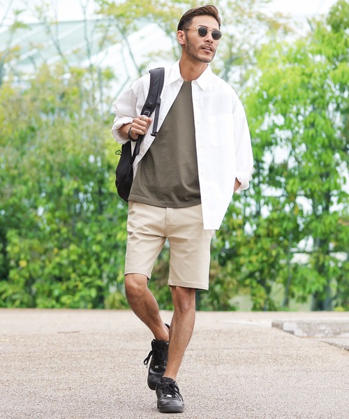 jiggys shop（ジギーズショップ）の「接触冷感 極ラクショートパンツ（その他パンツ・メンズ・ブラック/グレー/ネイビー/ホワイト/ベージュ・MEDIUM/SMALL/X-LARGE/LARGE）」の21枚目の写真