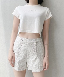 lilLilly | コンパクトロゴTシャツ(Tシャツ/カットソー)