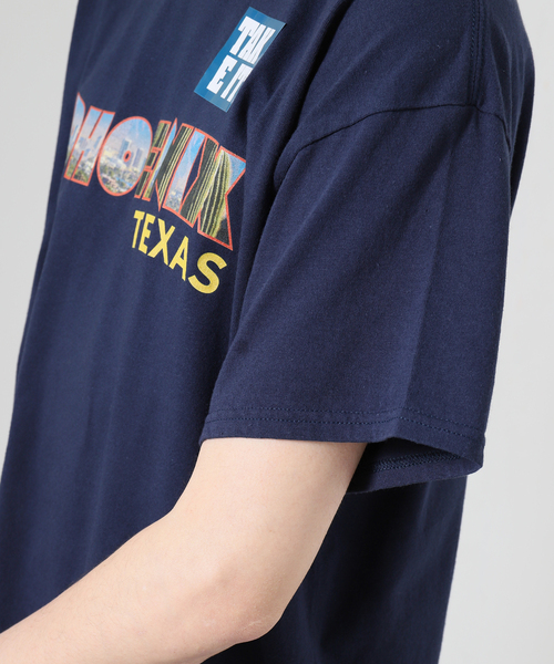 JOURNAL STANDARD(ジャーナルスタンダード)の「TAKE IT TAKE STORE TEXAS TEE(Tシャツ/カットソー・メンズ・イエロー/ネイビー・LARGE/MEDIUM)」の10枚目の写真