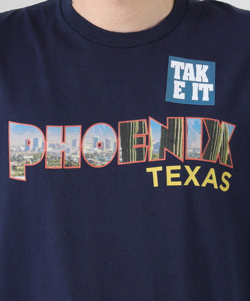 JOURNAL STANDARD(ジャーナルスタンダード)の「TAKE IT TAKE STORE TEXAS TEE(Tシャツ/カットソー・メンズ・イエロー/ネイビー・LARGE/MEDIUM)」の12枚目の写真