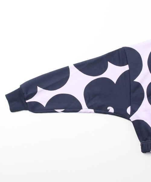 adidas（アディダス）の「マリメッコ クロップ フーディー / アディダス（レディース）（パーカー・レディース・パープル/オレンジ・SMALL/MEDIUM/LARGE/X-LARGE/XX-LARGE）」の14枚目の写真