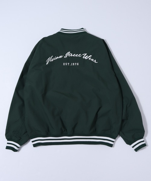 VISION STREET WEAR(ヴィジョンストリートウェア)の「【VISION STREET WEAR】ビッグシルエット ナイロンワッペンスタジャン(スタジャン・レディース・ネイビー系3/ネイビー系1/ネイビー系2/グリーン系2/ブラック系2/グリーン系3/グリーン系1/ブラック系1・LARGE/X-LARGE/MEDIUM)」の21枚目の写真