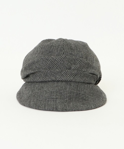 ikka（イッカ）の「プックリタッククロッシェ（キャスケット・レディース・ブラック/ブラウン/グレー・FREE）」の4枚目の写真