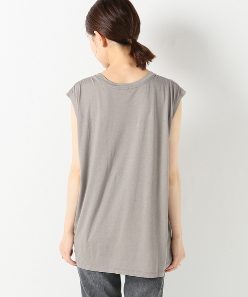 IENA（イエナ）の「SUPER FINE ノースリーブプルオーバー◇（Tシャツ 