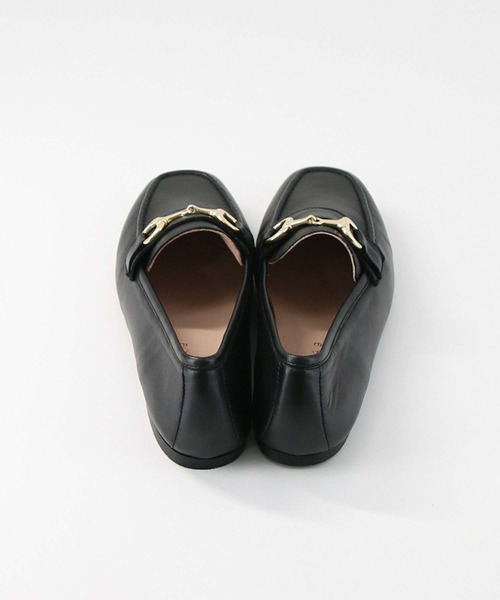 CORSO ROMA，9（コルソローマ）の「レザービットローファー（ローファー・レディース・ブラック・38/37）」の5枚目の写真