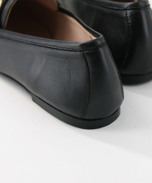 CORSO ROMA，9（コルソローマ）の「レザービットローファー（ローファー・レディース・ブラック・38/37）」の9枚目の写真