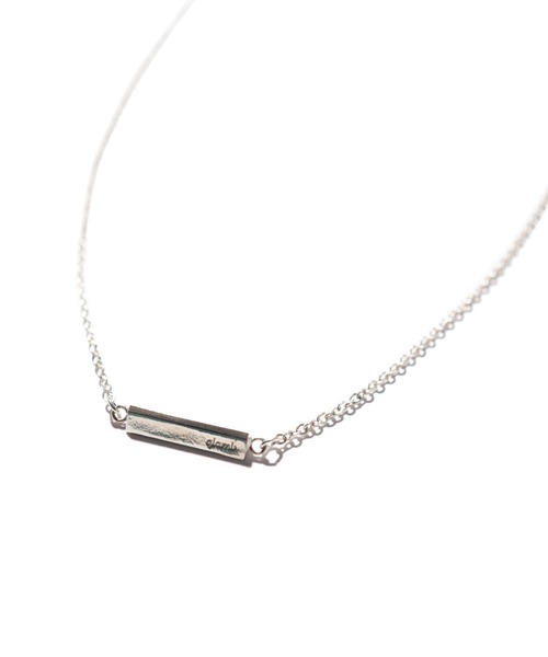 glamb(グラム)の「Signature Bar Necklace / シグネチャーバーネックレス(ネックレス・メンズ・シルバー・FREE)」の5枚目の写真