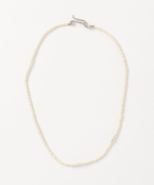 TATRAS CONCEPT STORE(タトラスコンセプトストア)の「Dough.(ドウ) Beads necklace 50cm(ネックレス・レディース・クリーム・F)」の2枚目の写真