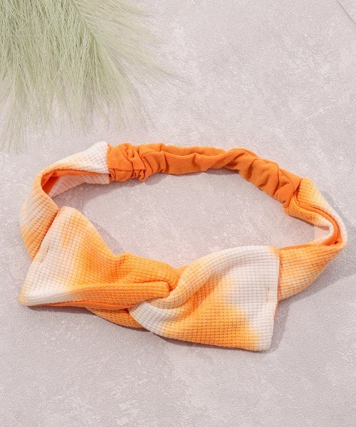 チチカカ（チチカカ）の「カラータイダイヘアバンド（ヘアバンド・レディース・その他1/その他2/その他3・FREE）」の2枚目の写真