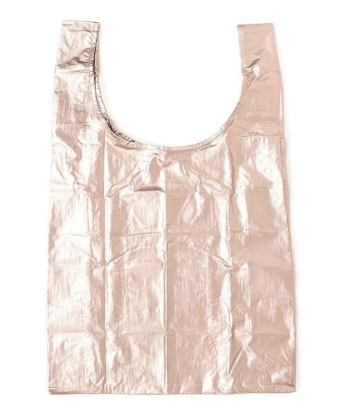 SHIPS Days（シップスデイズ）の「BAGGU:スタンダードメタリック（エコバッグ/サブバッグ・レディース・シルバー/ピンク/ライトパープル/ゴールド・ONE SIZE）」の3枚目の写真