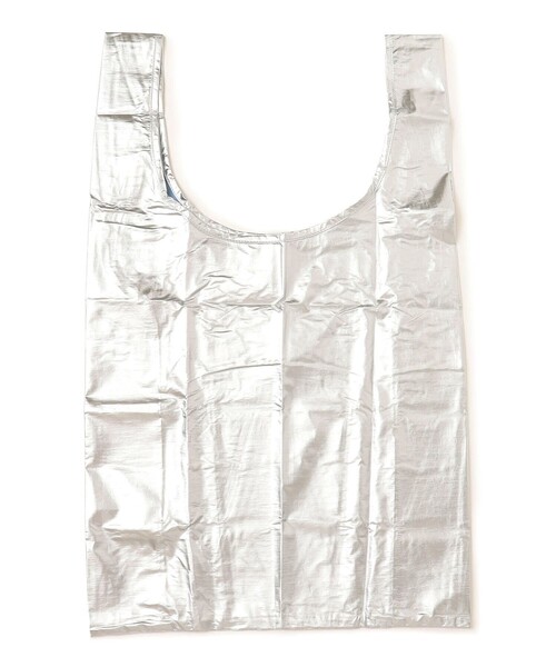 SHIPS Days（シップスデイズ）の「BAGGU:スタンダードメタリック（エコバッグ/サブバッグ・レディース・シルバー/ピンク/ライトパープル/ゴールド・ONE SIZE）」の4枚目の写真