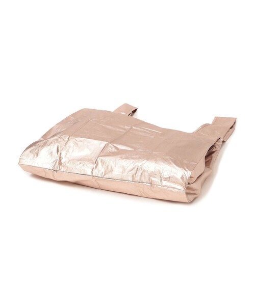 SHIPS Days（シップスデイズ）の「BAGGU:スタンダードメタリック（エコバッグ/サブバッグ・レディース・シルバー/ピンク/ライトパープル/ゴールド・ONE SIZE）」の7枚目の写真