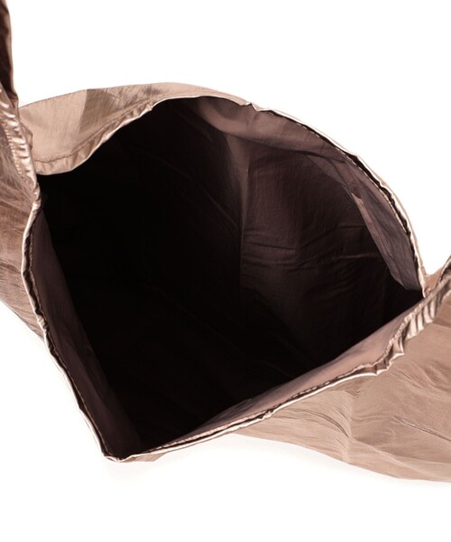 SHIPS Days（シップスデイズ）の「BAGGU:スタンダードメタリック（エコバッグ/サブバッグ・レディース・シルバー/ピンク/ライトパープル/ゴールド・ONE SIZE）」の5枚目の写真